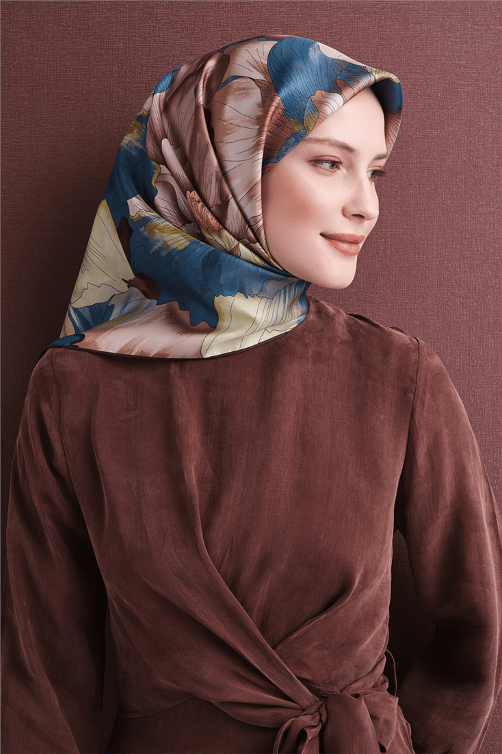 Armine Saf İpek Twill Eşarp 9627D 31 