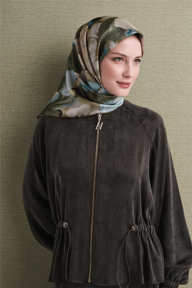 Armine Saf İpek Twill Eşarp 9627D 83 
