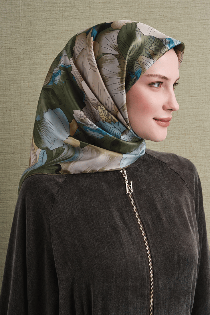 Armine Saf İpek Twill Eşarp 9627D 83 