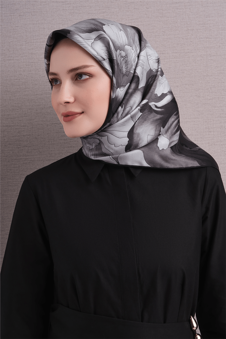 Armine Saf İpek Twill Eşarp 9627D 86 