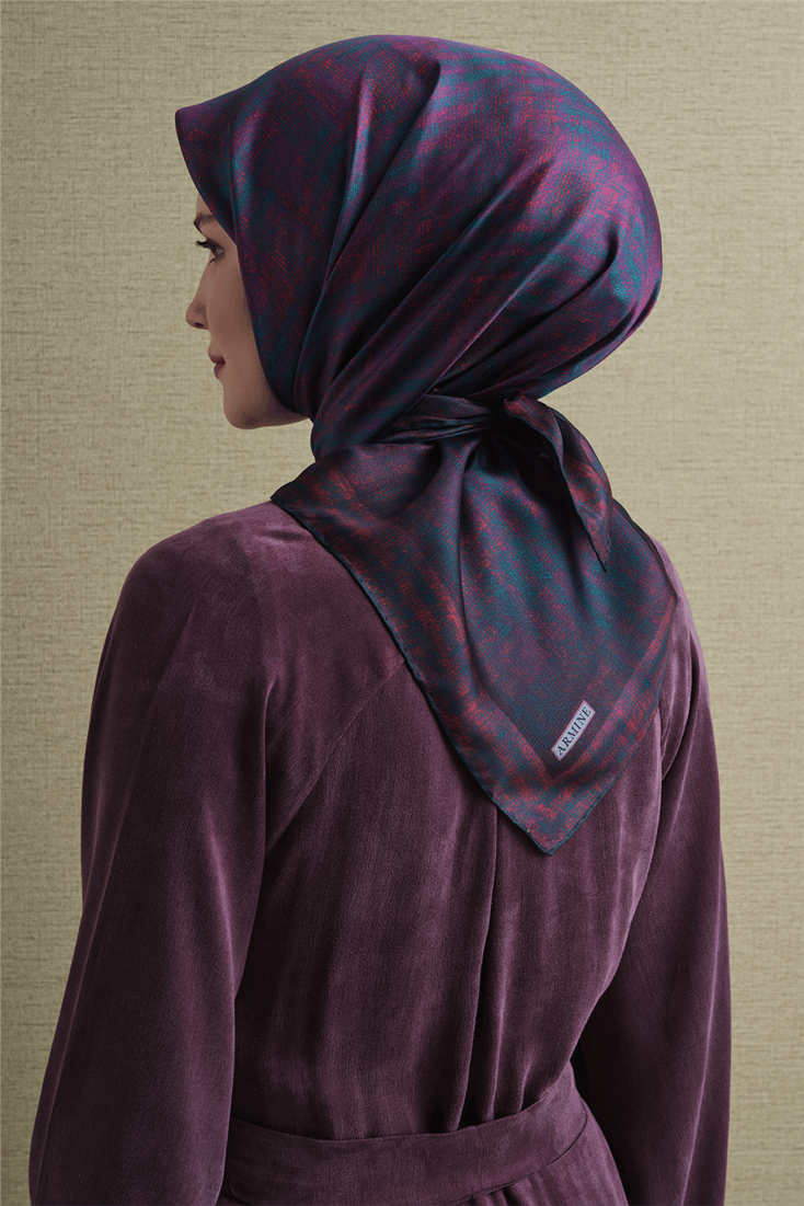 Armine Saf İpek Twill Eşarp 9628D 05 