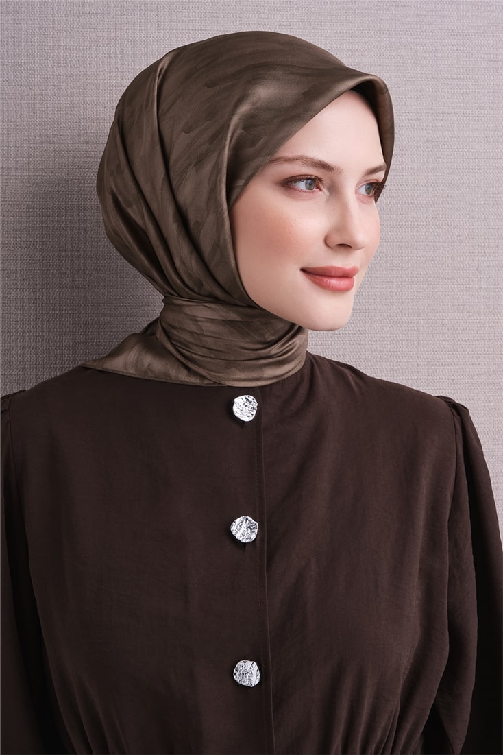 Armine Saf İpek Twill Eşarp 9630D 02 