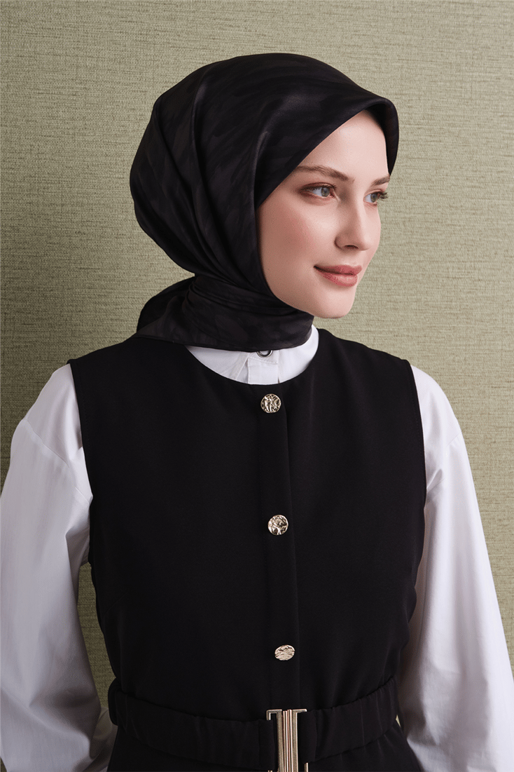 Armine Saf İpek Twill Eşarp 9630D 53 