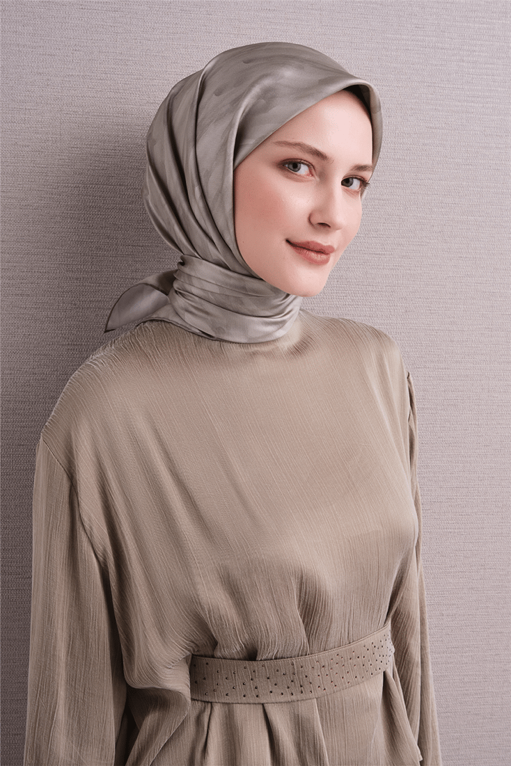 Armine Saf İpek Twill Eşarp 9630D 85 