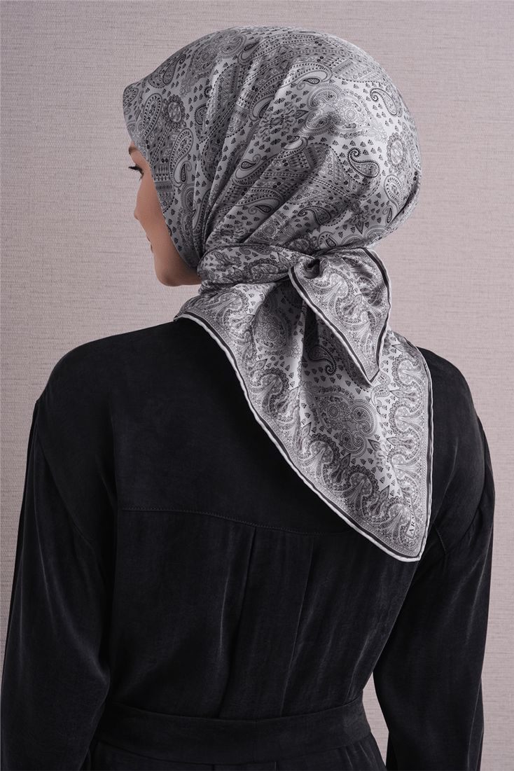 Armine Saf İpek Twill Eşarp 9631D 55 