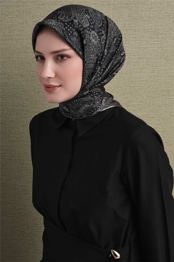 Armine Saf İpek Twill Eşarp 9631D 83 