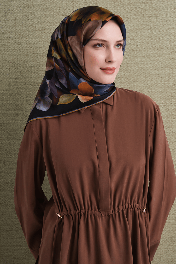 Armine Saf İpek Twill Eşarp 9632D 36 