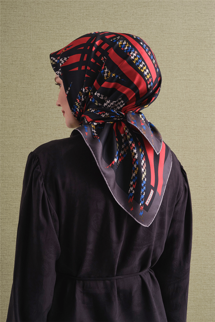 Armine Saf İpek Twill Eşarp 9634D 36 