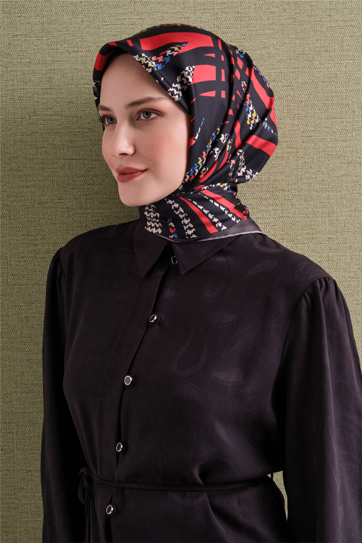 Armine Saf İpek Twill Eşarp 9634D 36 