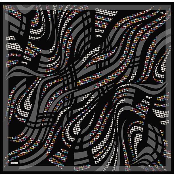 Armine Saf İpek Twill Eşarp 9634D 81 