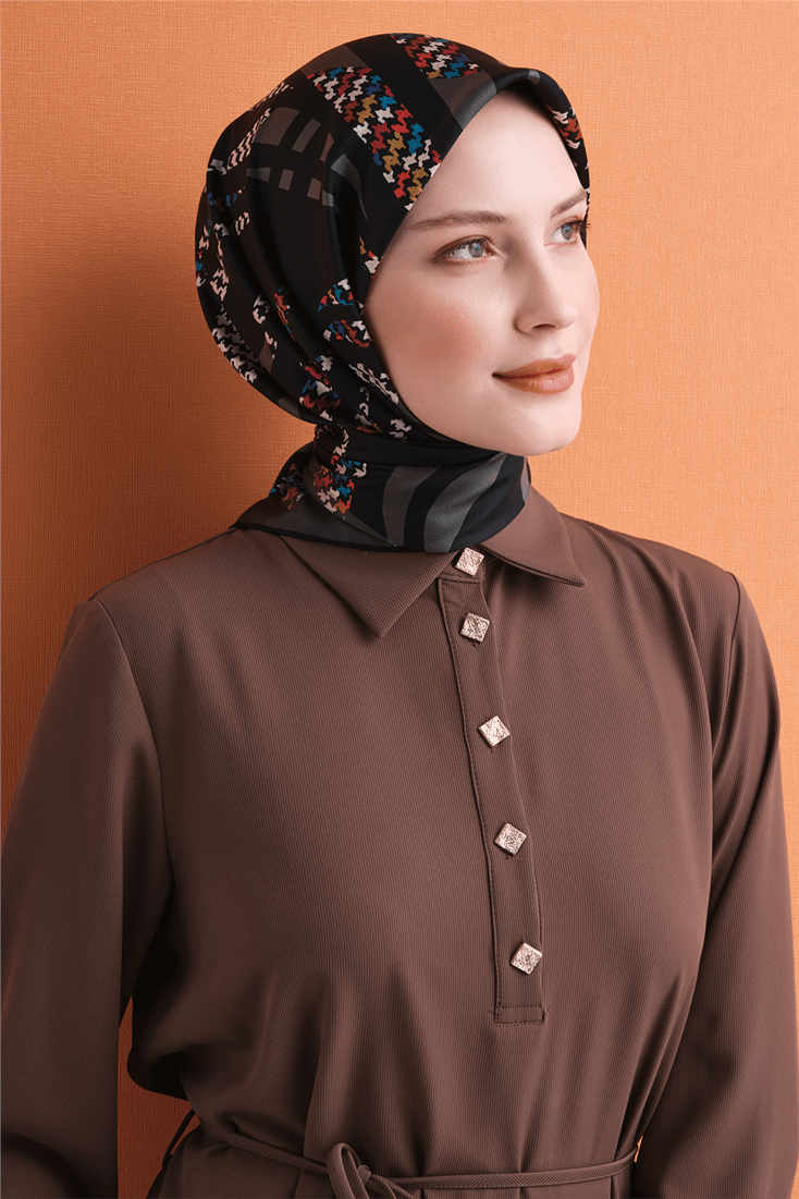 Armine Saf İpek Twill Eşarp 9634D 81 