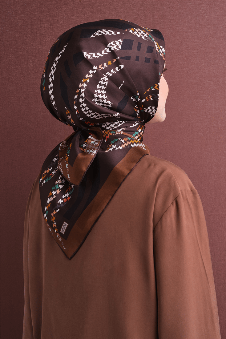 Armine Saf İpek Twill Eşarp 9634D 83 