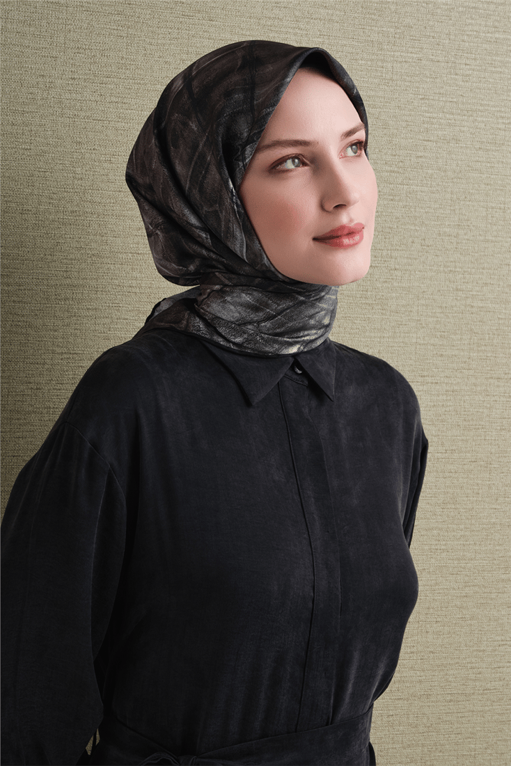 Armine Saf İpek Twill Eşarp 9635D 05 
