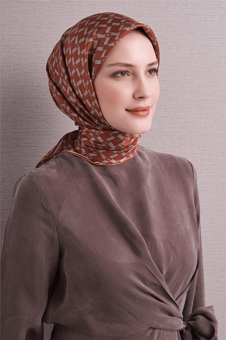 Armine Saf İpek Sura Eşarp 9636D 33 