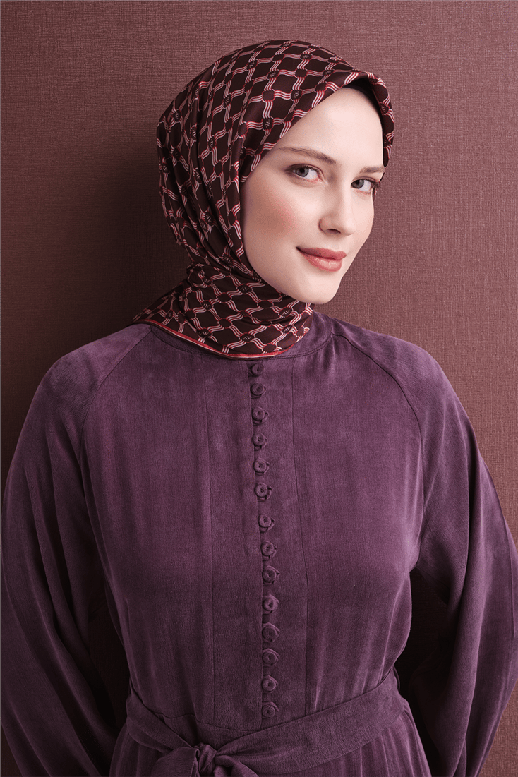 Armine Saf İpek Sura Eşarp 9636D 80 