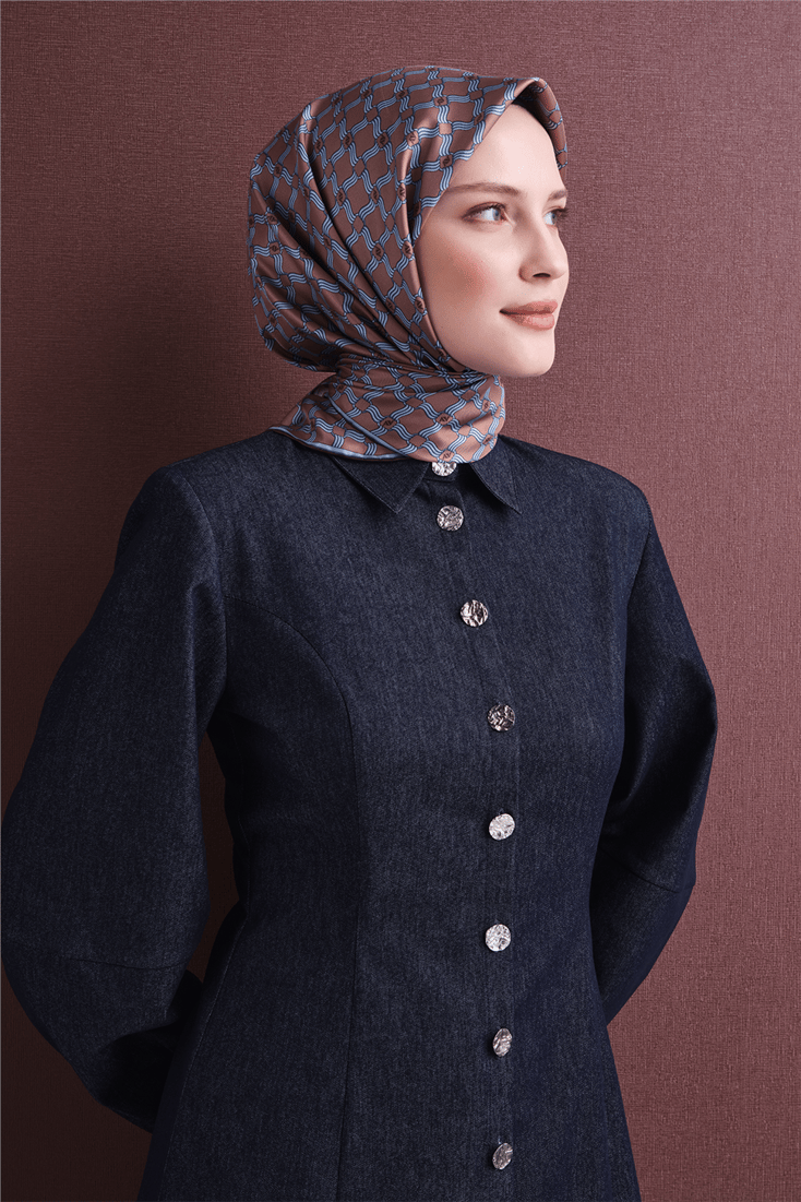 Armine Saf İpek Twill Eşarp 9636D 07 