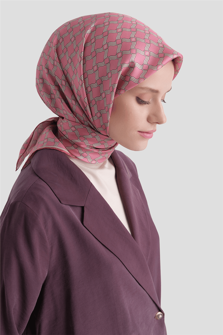 Armine Saf İpek Twill Eşarp 9636D 30 