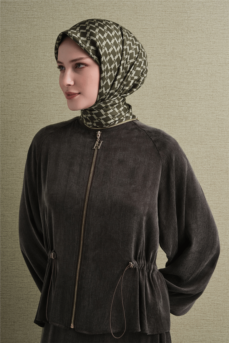 Armine Saf İpek Twill Eşarp 9636D 81 