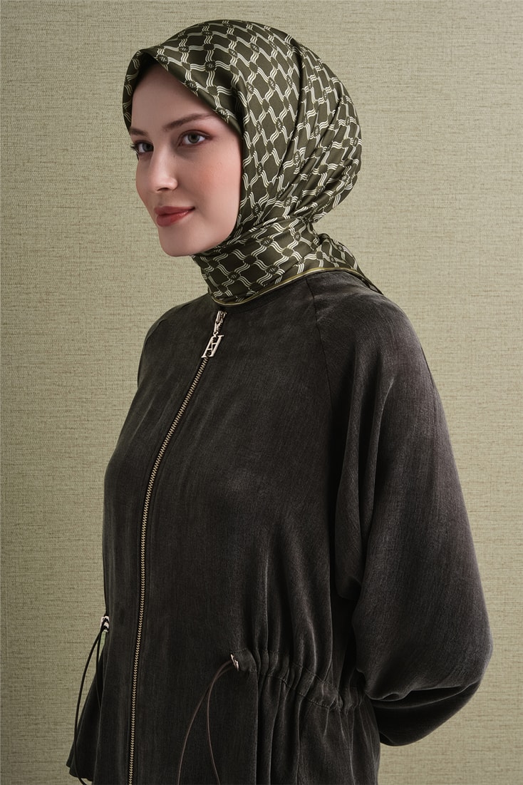 Armine Saf İpek Twill Eşarp 9636D 81 