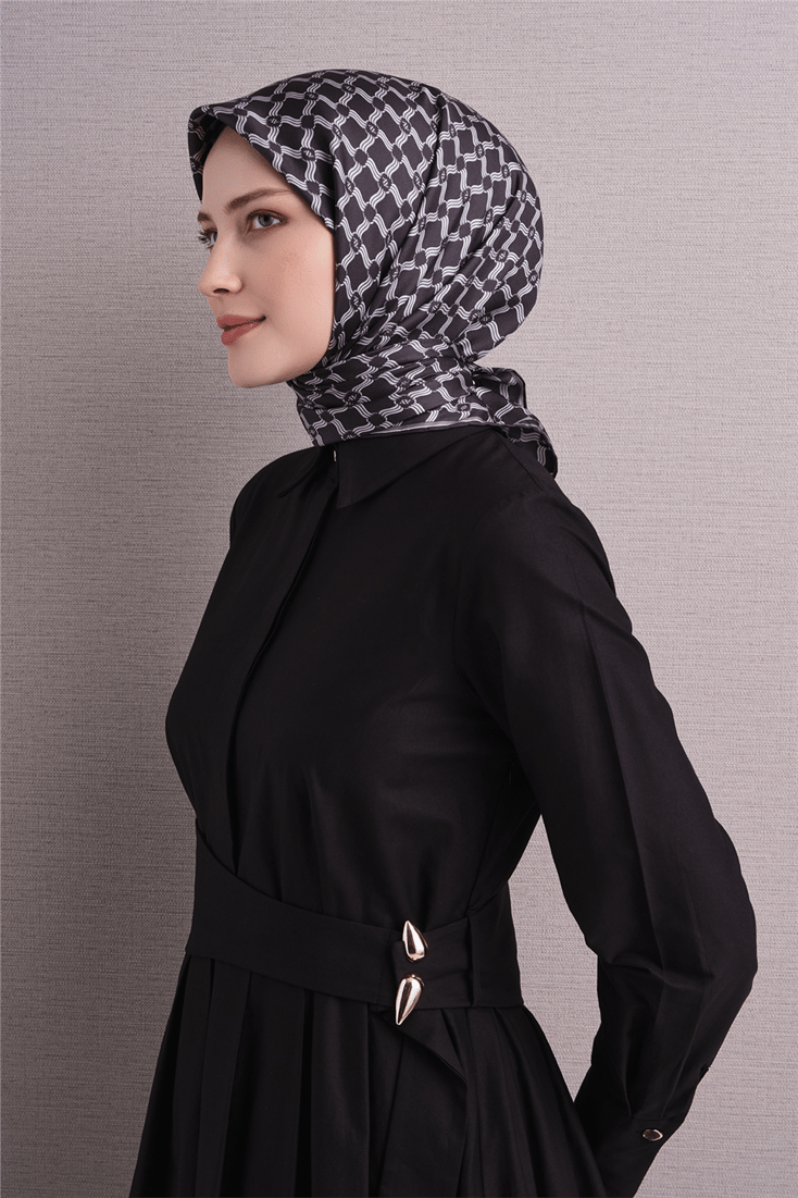 Armine Saf İpek Twill Eşarp 9636D 82 