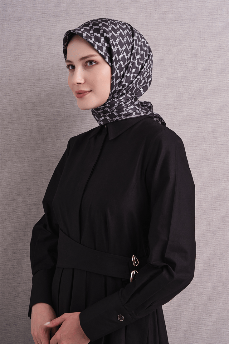 Armine Saf İpek Twill Eşarp 9636D 82 