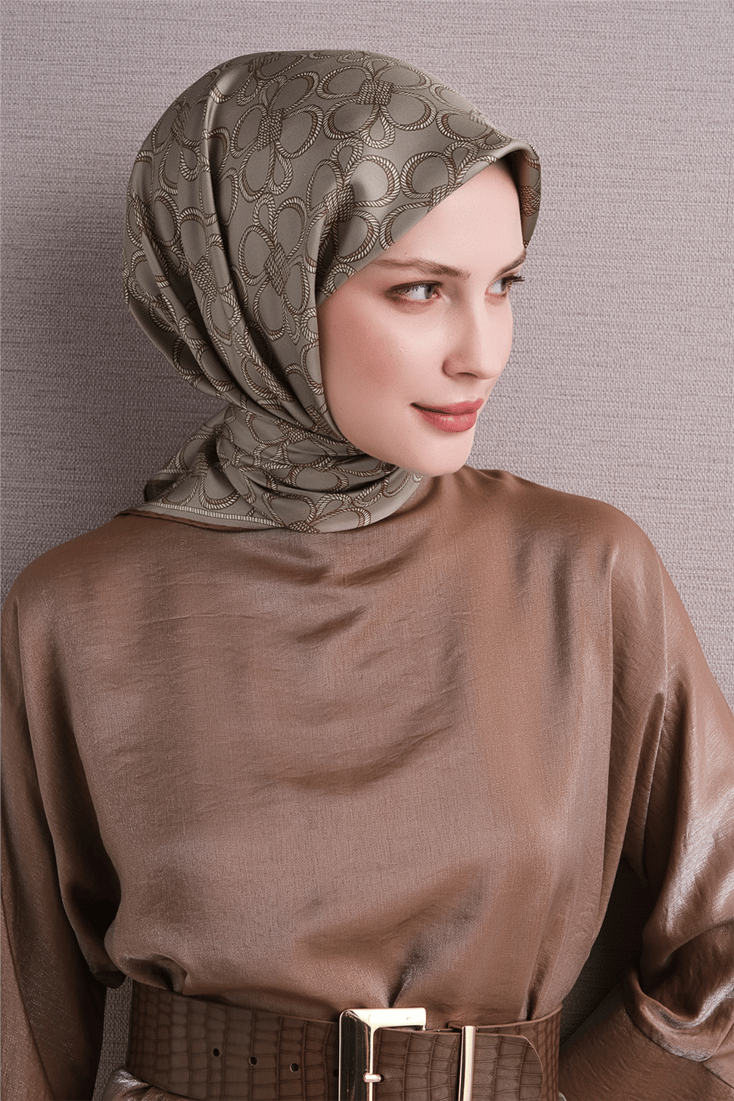 Armine Saf İpek Sura Eşarp 9638D 04 
