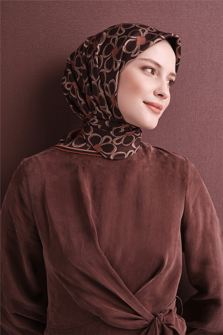 Armine Saf İpek Sura Eşarp 9638D 52 