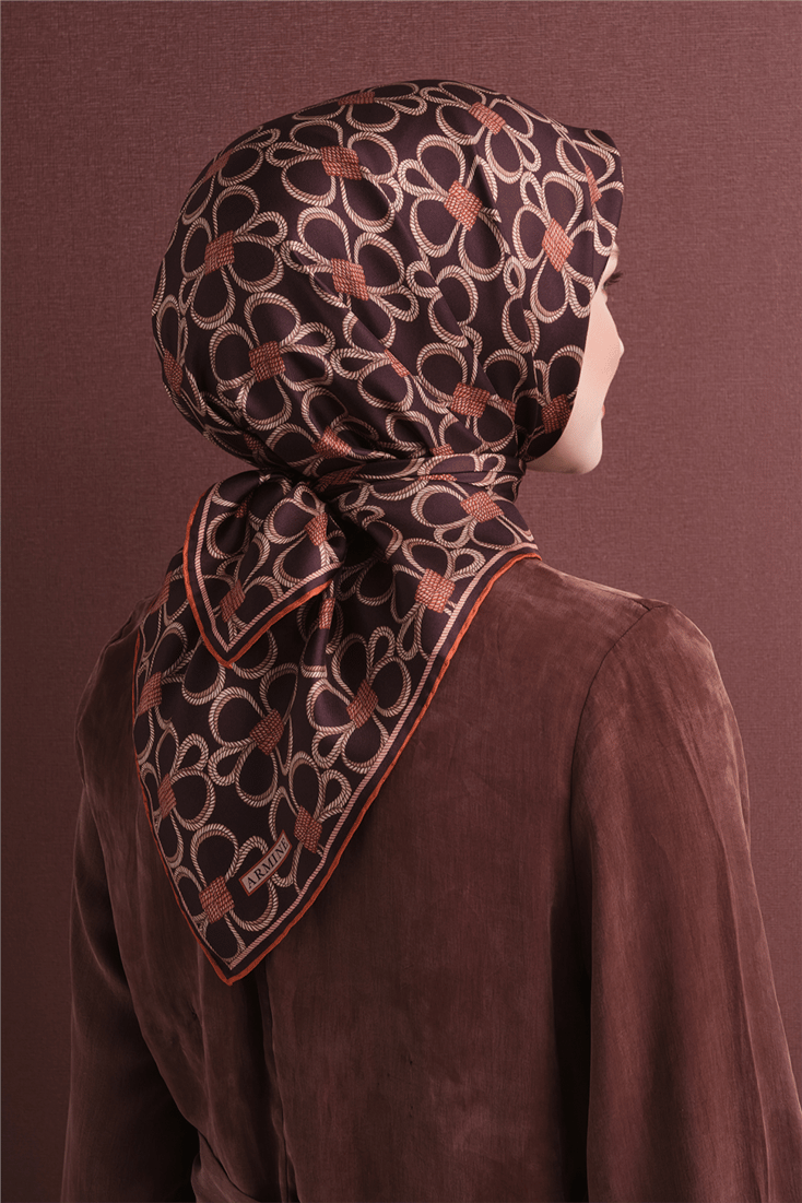 Armine Saf İpek Sura Eşarp 9638D 52 