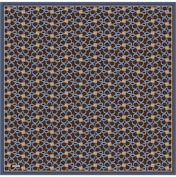 Armine Saf İpek Twill Eşarp 9638D 37 