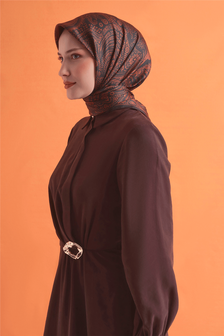 Armine Saf İpek Sura Eşarp 9640D 82 