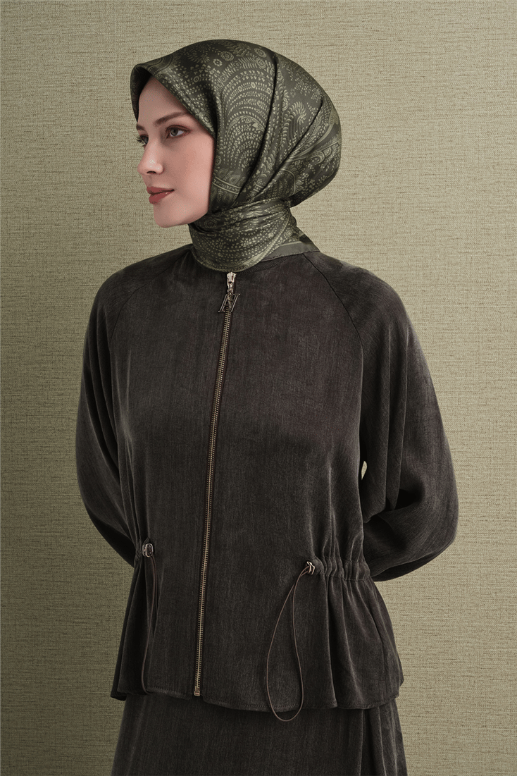 Armine Saf İpek Twill Eşarp 9640D 32 