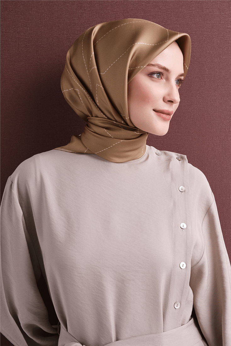 Armine Saf İpek Sura Eşarp 9642D 38 