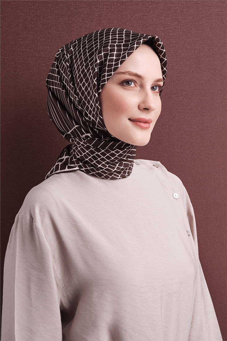 Armine Saf İpek Sura Eşarp 9644D 06 