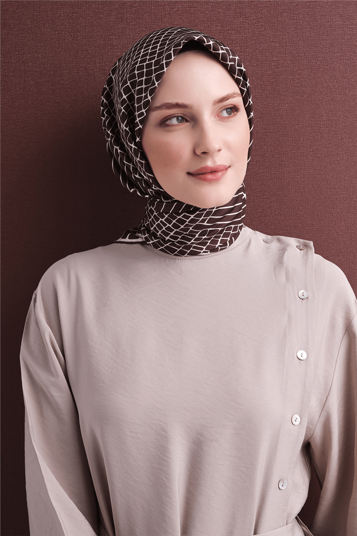 Armine Saf İpek Sura Eşarp 9644D 06 