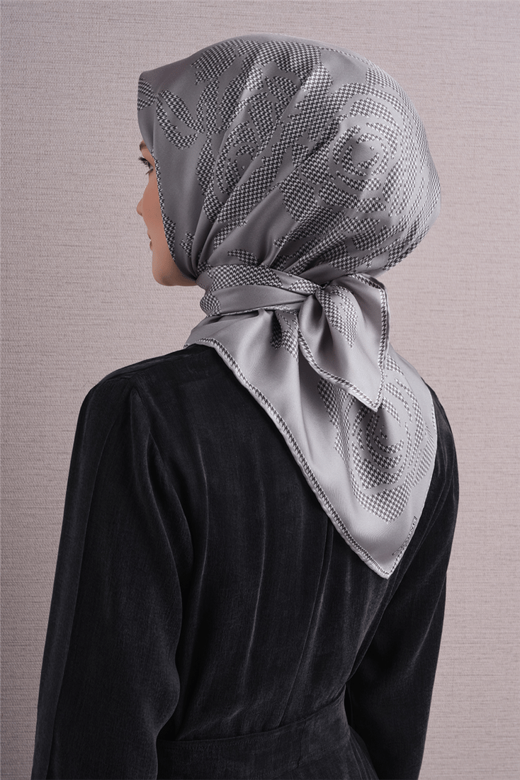Armine Saf İpek Twill Eşarp 9645D 56 