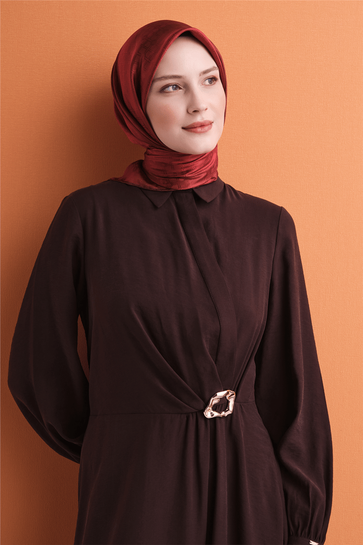 Armine Jakarlı İpek Eşarp 9647D 09 