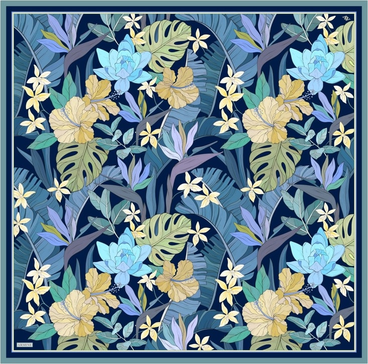 Armine  Saf İpek Twill Eşarp 9500D 32 