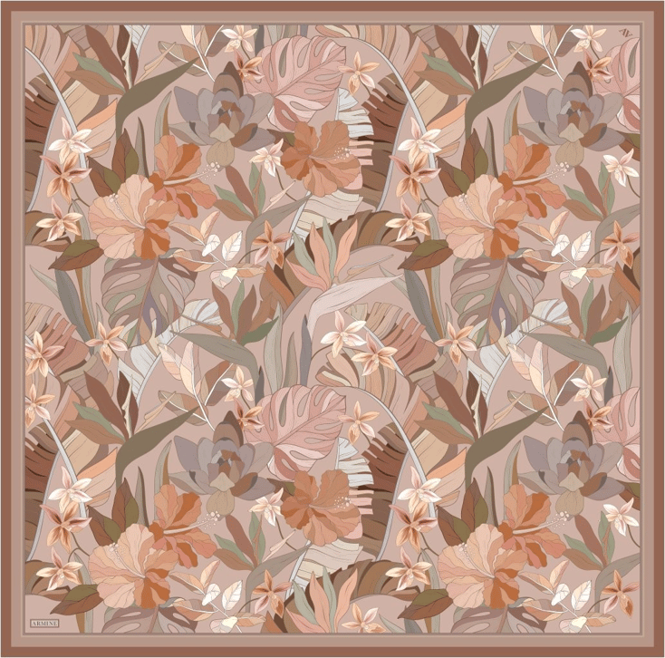 Armine  Saf İpek Twill Eşarp 9500D 51 