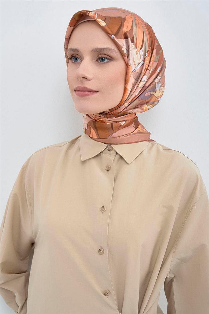 Armine  Saf İpek Twill Eşarp 9500D 51 