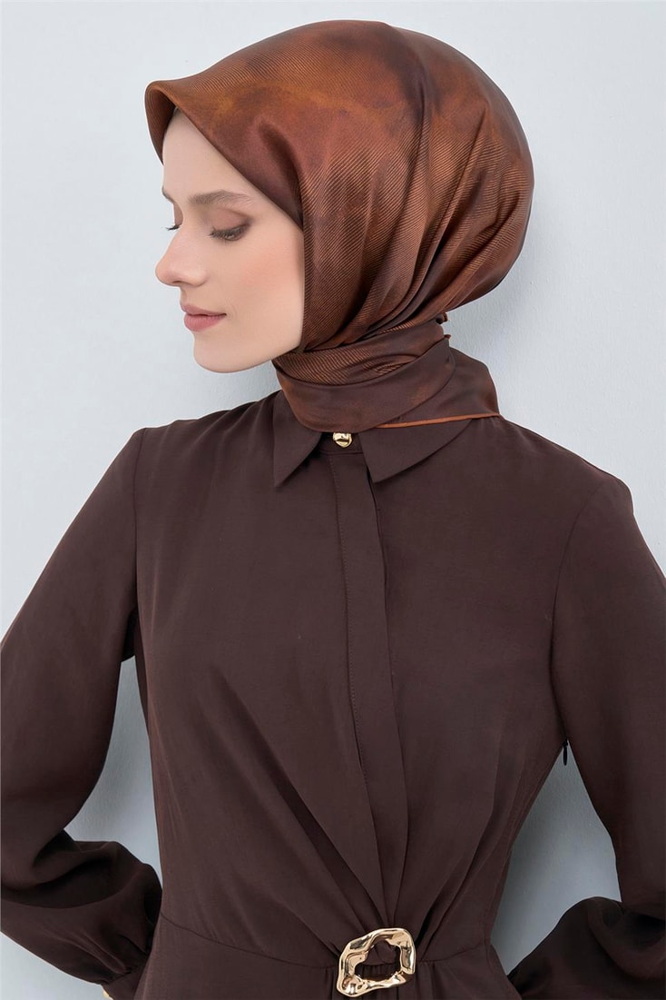 Armine  Saf İpek Twill Eşarp 9501D 06 