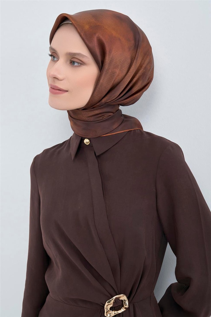 Armine  Saf İpek Twill Eşarp 9501D 06 