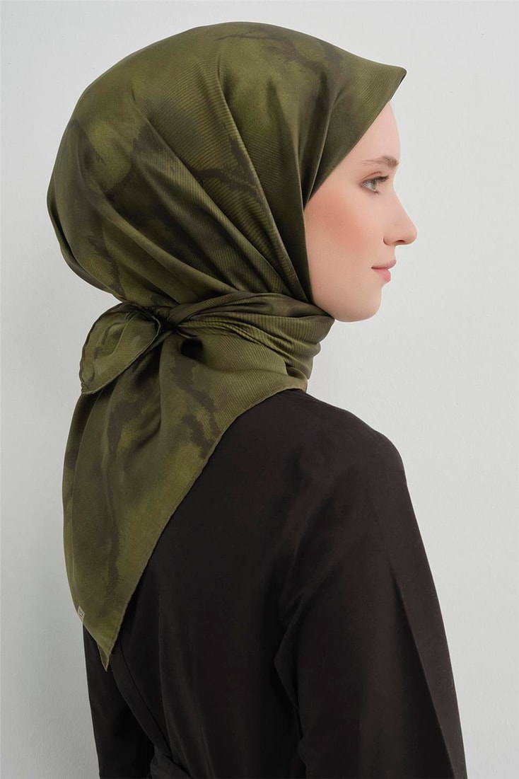 Armine  Saf İpek Twill Eşarp 9501D 57 