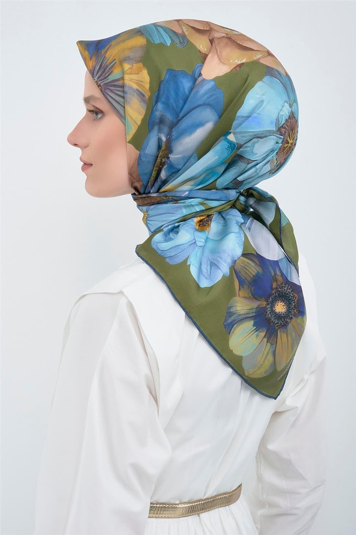 Armine  Saf İpek Twill Eşarp 9503D 56 
