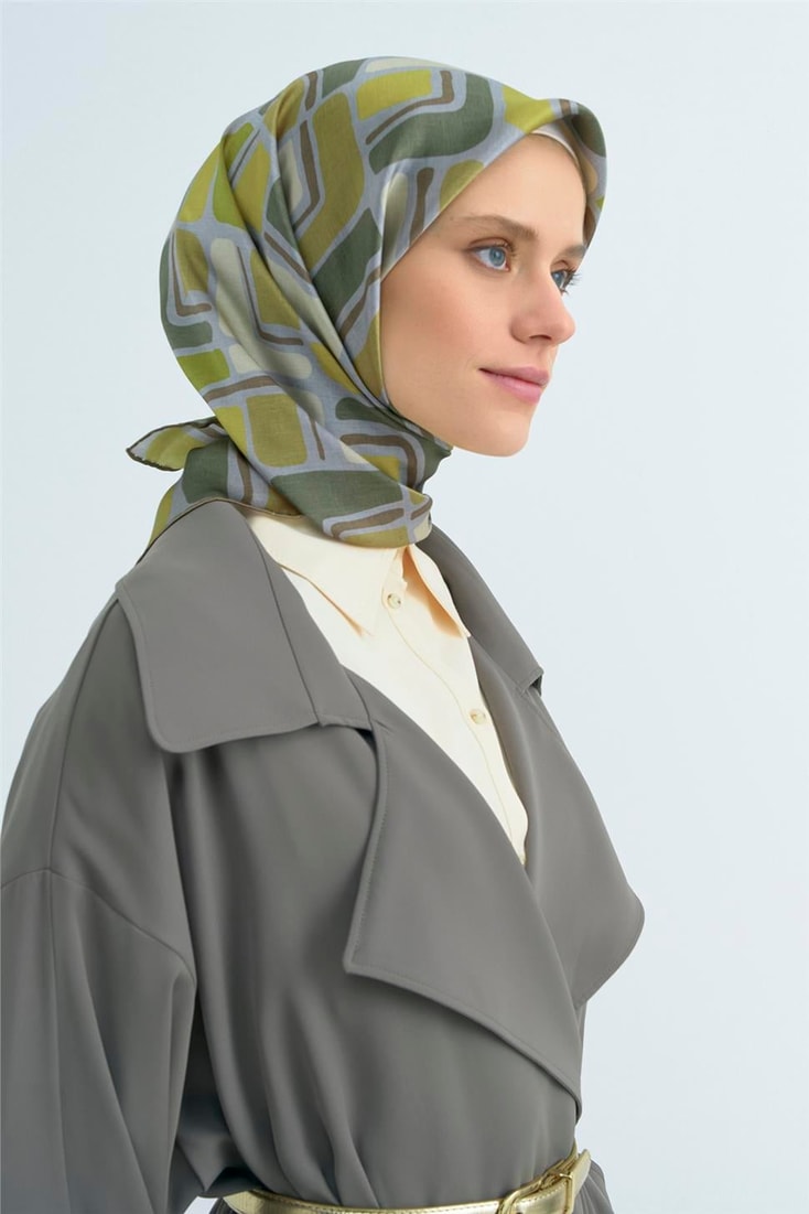 Armine  Saf İpek Twill Eşarp 9504D 32