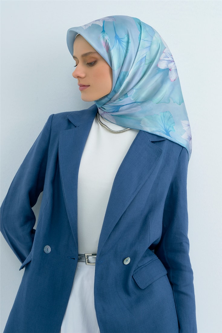 Armine Saf İpek Sura Eşarp 9505D 02