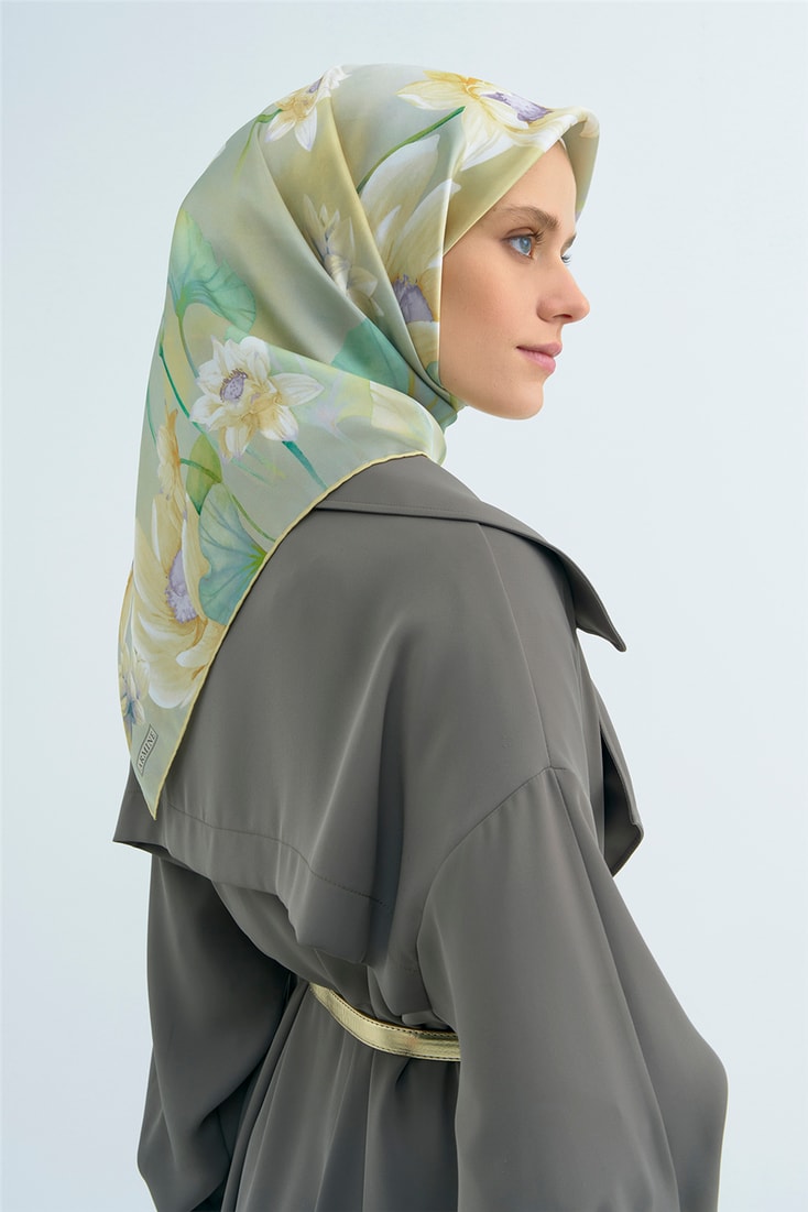 Armine Saf İpek Sura Eşarp 9505D 81 