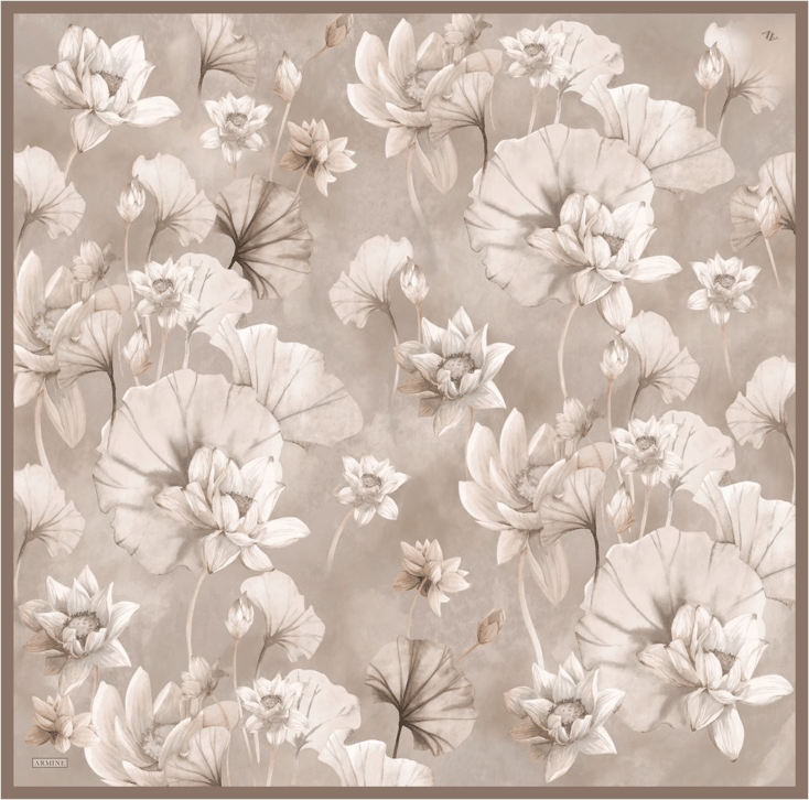 Armine  Saf İpek Twill Eşarp 9505D 85 