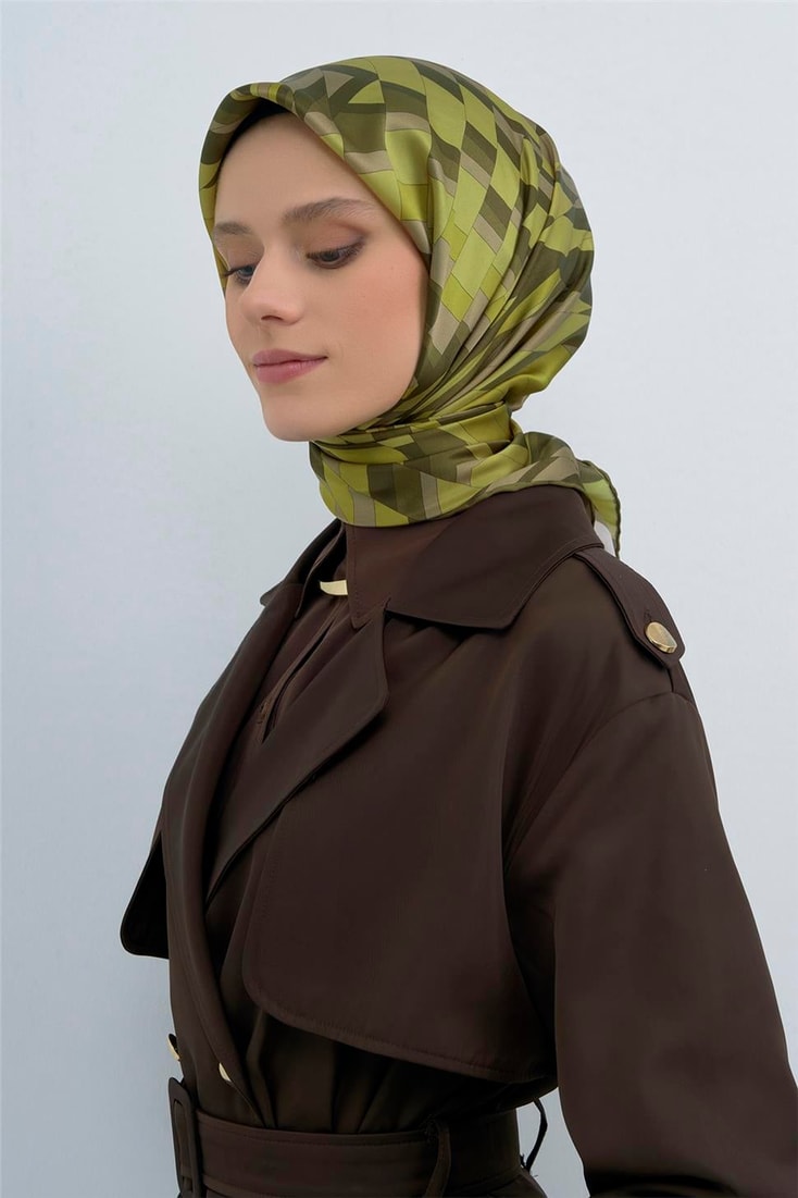 Armine  Saf İpek Twill Eşarp 9507D 52