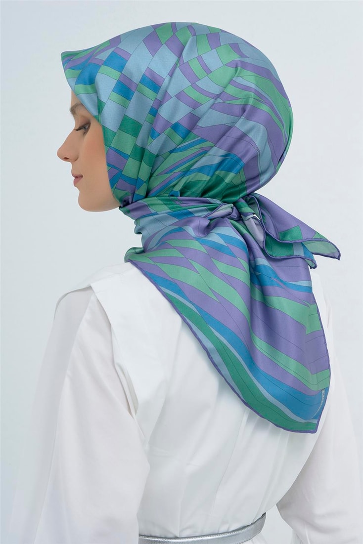 Armine  Saf İpek Twill Eşarp 9507D 57