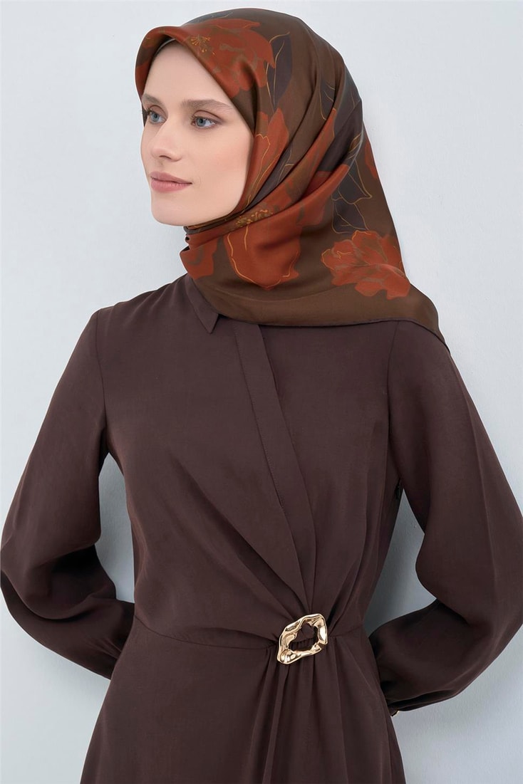 Armine  Saf İpek Sura Eşarp 9509D 57 